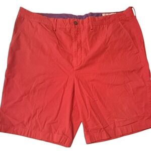 The Mens Store Bloomingdales Chino Shorts Size 40 Red Golf BBQ Party Colorful